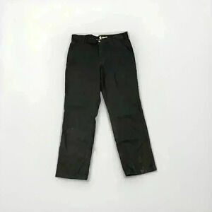 Carhartt Black Relaxed Fit Straight Leg Work Pants Mens 40x34 102291-001
